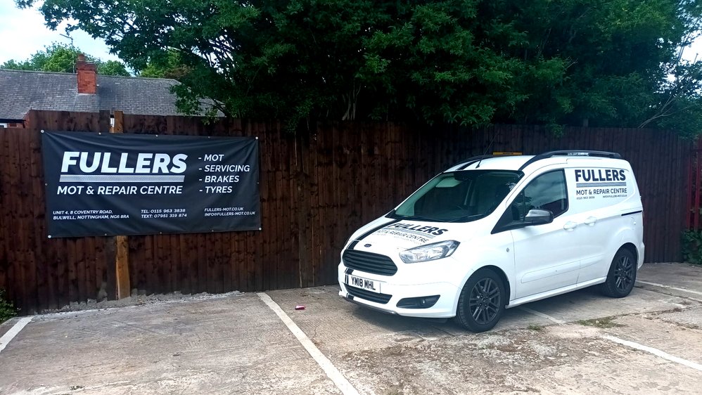 Ford Courier at Fullers in Nottingham