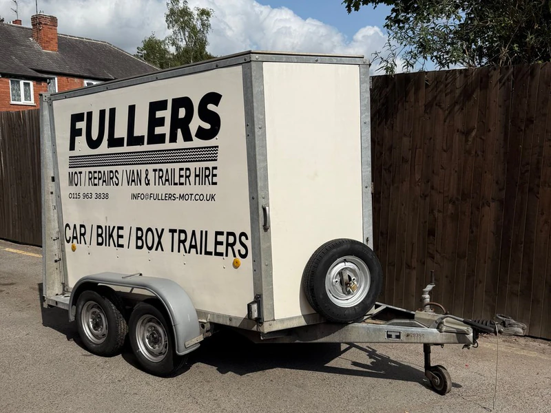 Box Trailer available to hire from Fullers in Nottingham