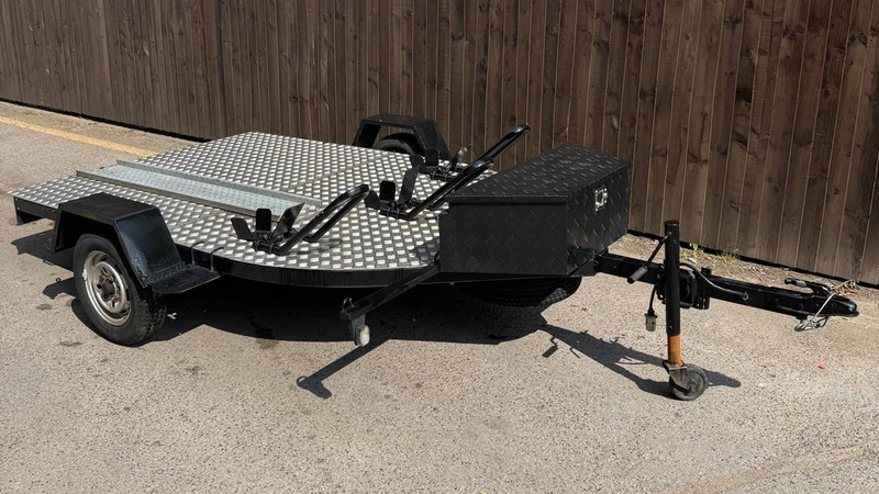 Motor Bike Trailer available to hire from Fullers in Nottingham